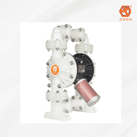 máy bơm màng thận nhựa PP GODO