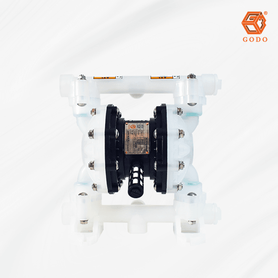 máy bơm màng thận nhựa PP GODO