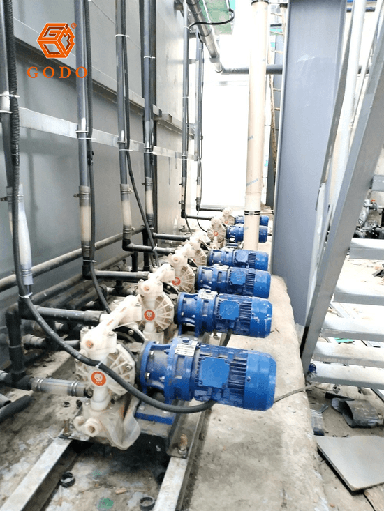 ứng dụng của máy bơm màng điện