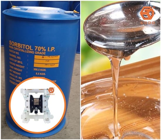 Bơm hóa chất soritol solution