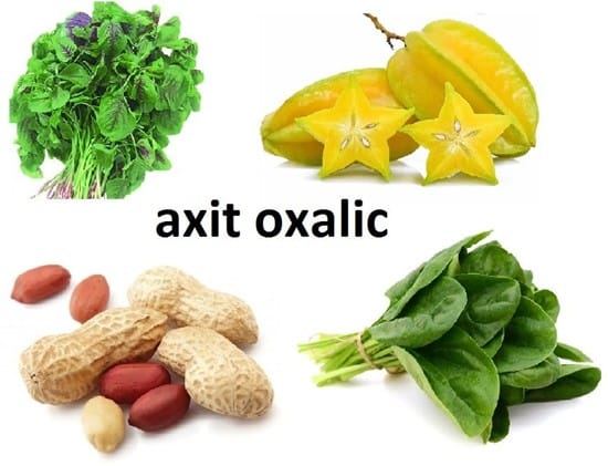Axit oxalic trong tự nhiên ở đâu