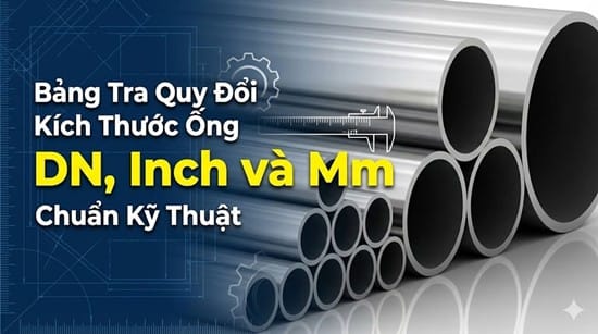 Bảng Quy Đổi Kích Thước Ống Chuẩn