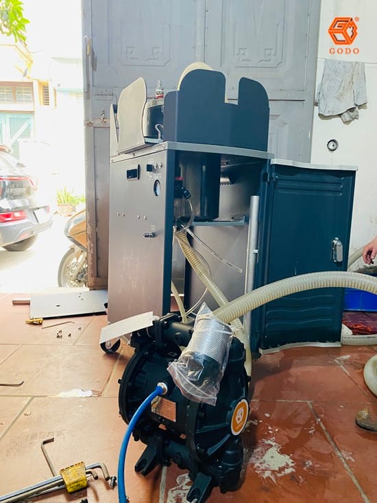 Bơm màng khí nén 1 inch