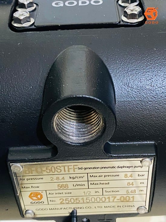 Bơm màng khí nén 2 inch