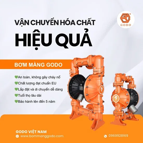 Ưu điểm máy bơm màng khí nén