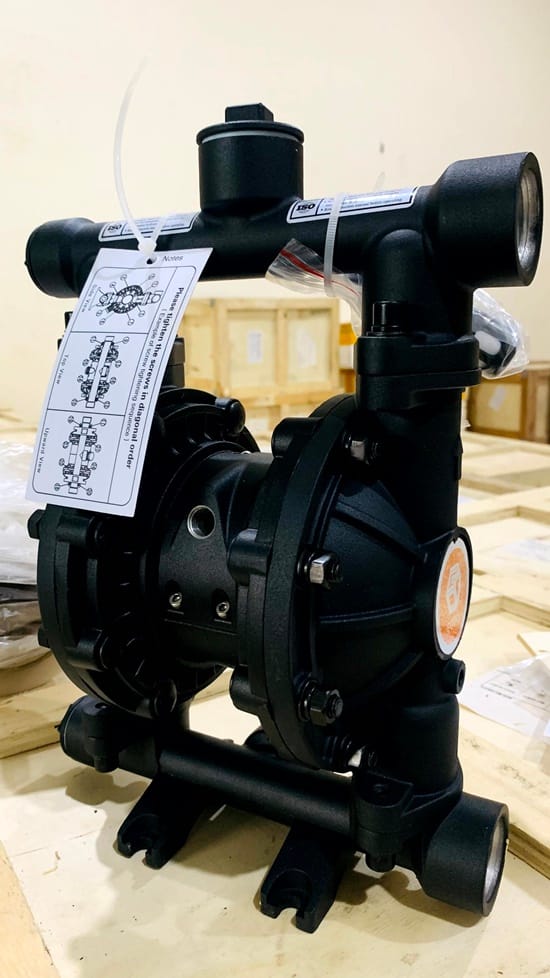 Báo giá bơm màng thân Nhôm