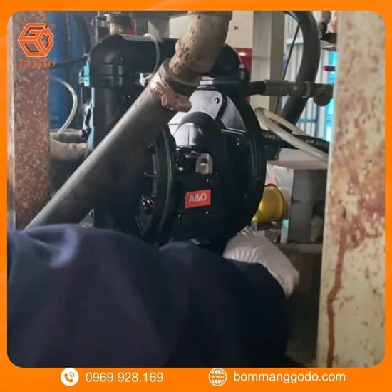 Cách lắp đặt bơm màng khí nén đúng kỹ thuật