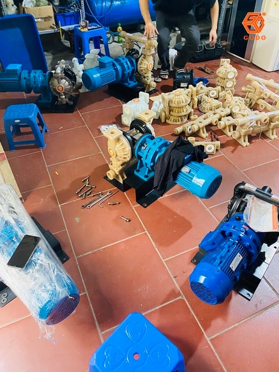 Bảo dưỡng, bảo trì máy bơm màng