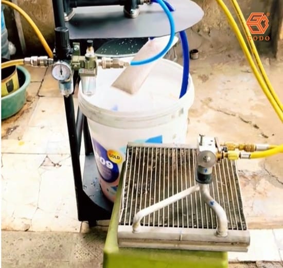 Bơm Màng Để Sục Rửa Điều Hòa Ô Tô