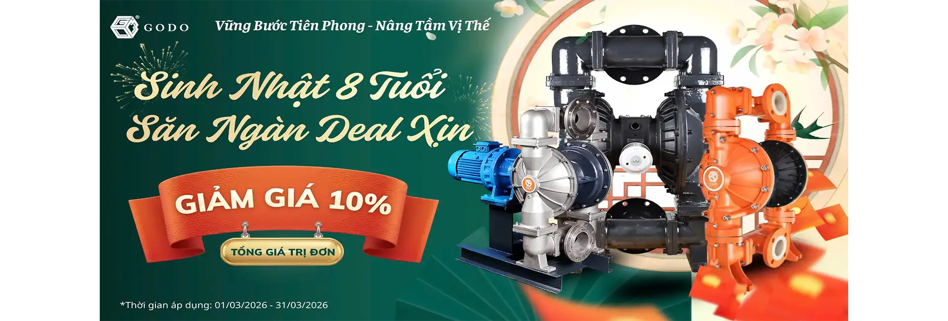 giam gia sinh nhat godo