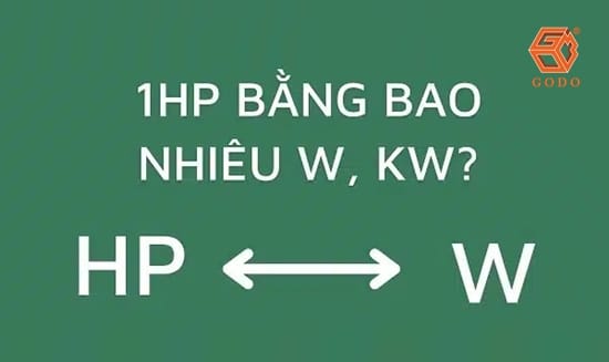 Hướng Dẫn Quy Đổi 1HP Bằng Bao Nhiêu kW, W, BTU, kVA?