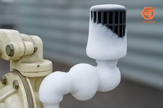 Máy bơm màng bị đóng băng