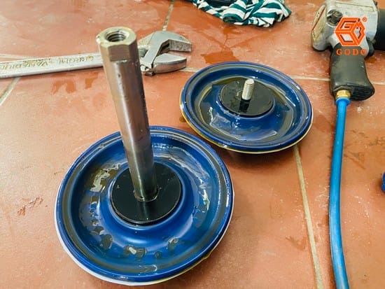 Máy bơm màng không hoạt động